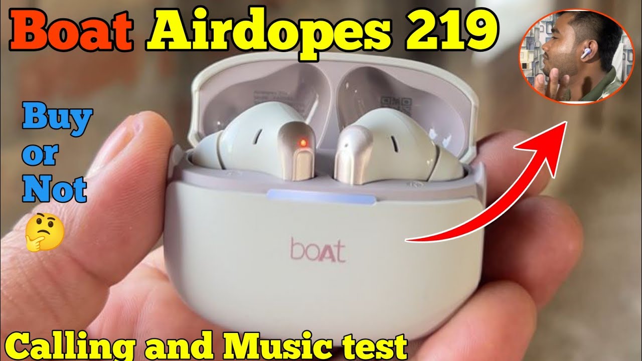 Is this the Best TWS Under ₹1000? | boAt Airdopes 219 Full Review (Gaming, Call Test)⚡ 