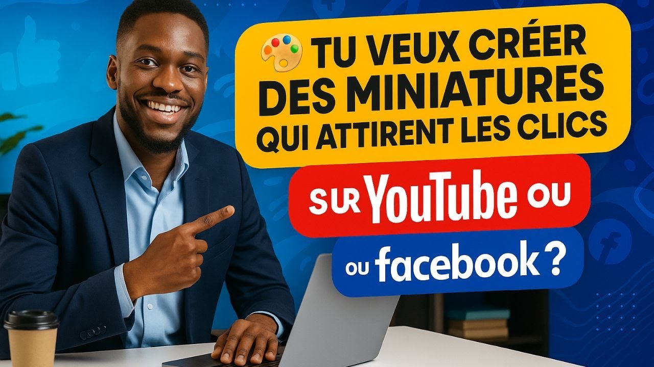 🎨 Tu veux cr&eacute;er des miniatures qui attirent les clics sur YouTube ou Facebook ?