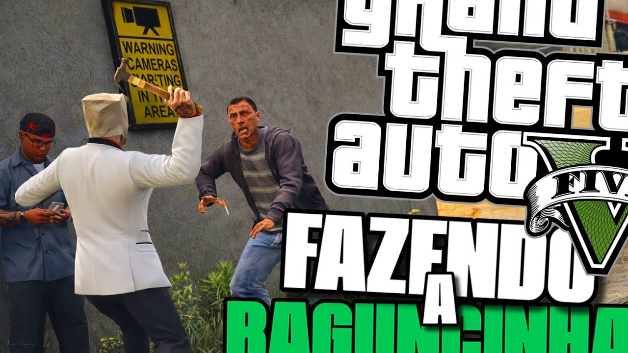 GTA 5 Online MOMENTOS ENGRAÇADOS: Fazendo a Bagunça Em LOS SANTOS