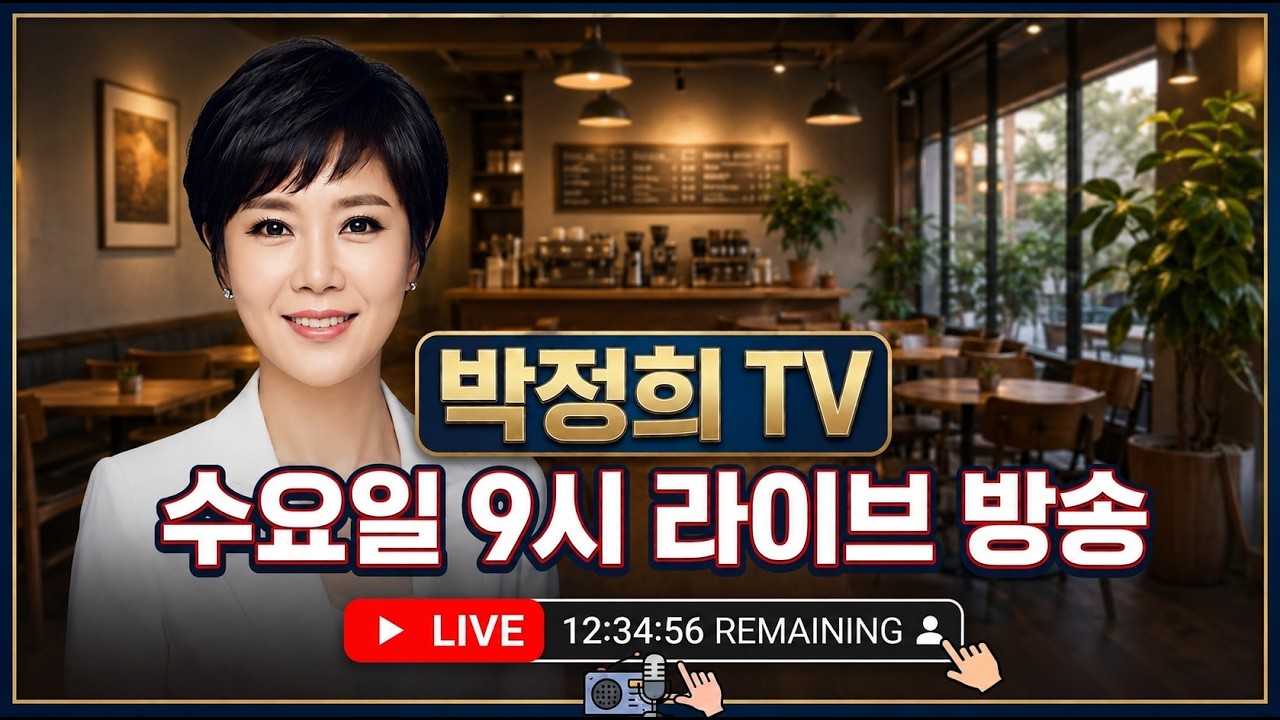 ​가수박정희tv​(수요일오후10시) 라이브 스트리밍 중