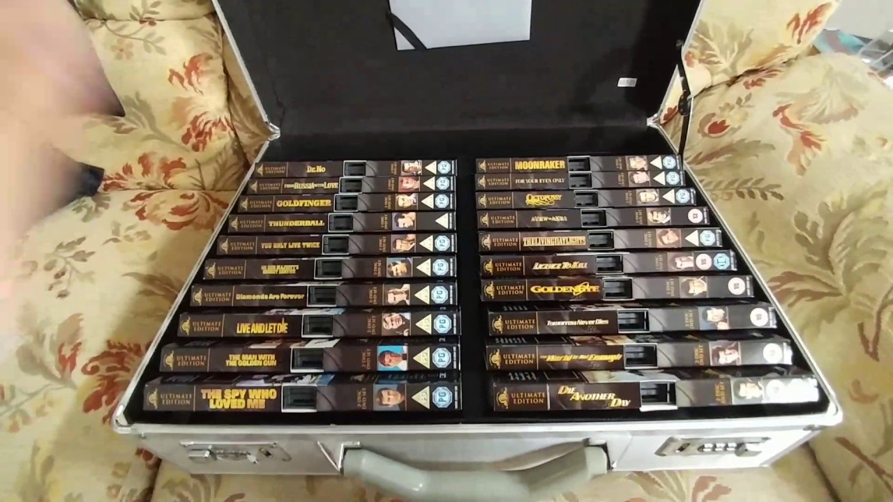 James Bond 007 DVD Attache Case Box Set 2006 review