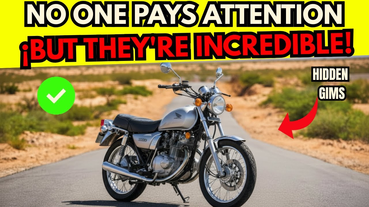 3 CHEAP MOTORCYCLES EVERYONE IGNORES (But These 3 Cars Are Absolute Goldmines)