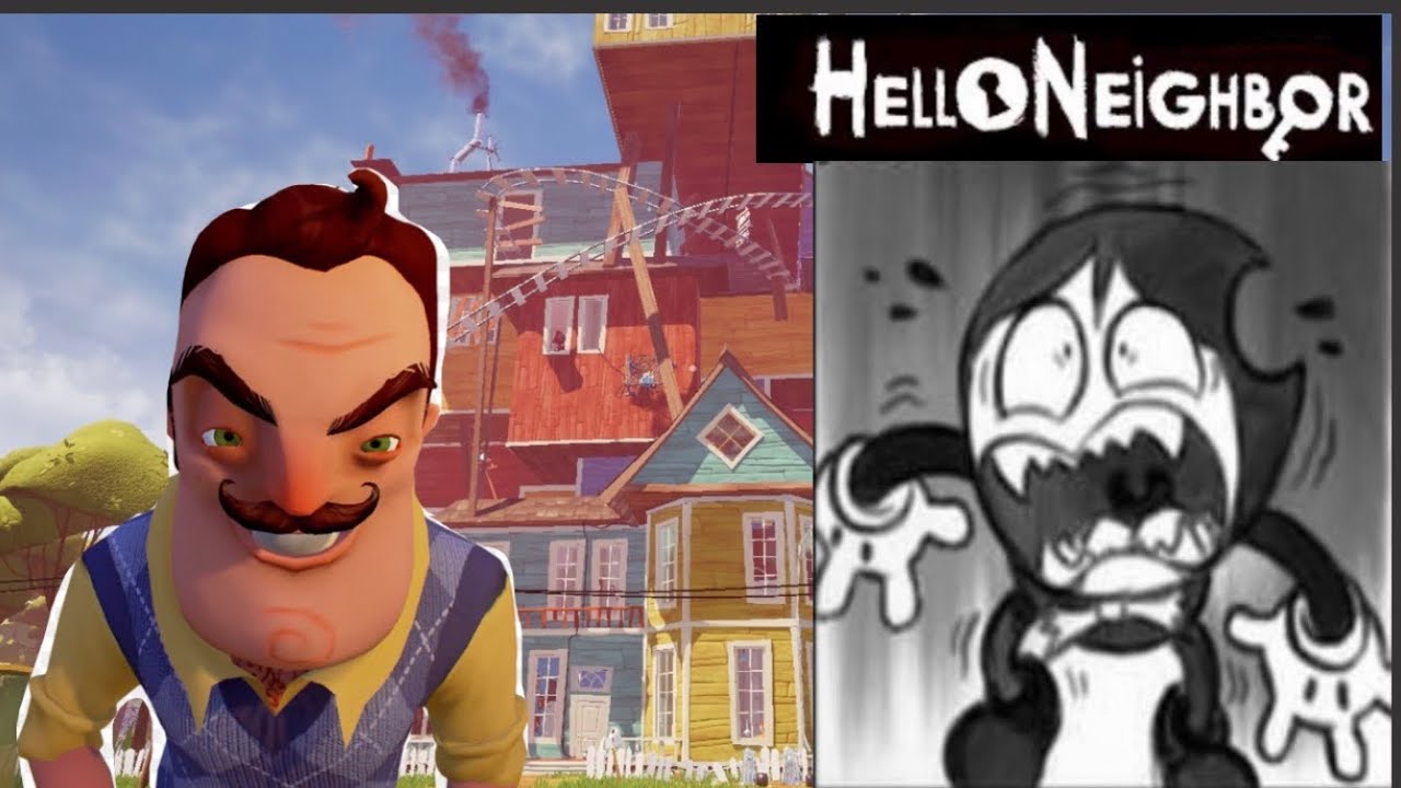 Why is my Neighbor giving me jump scars | Hello Neighbor part 2