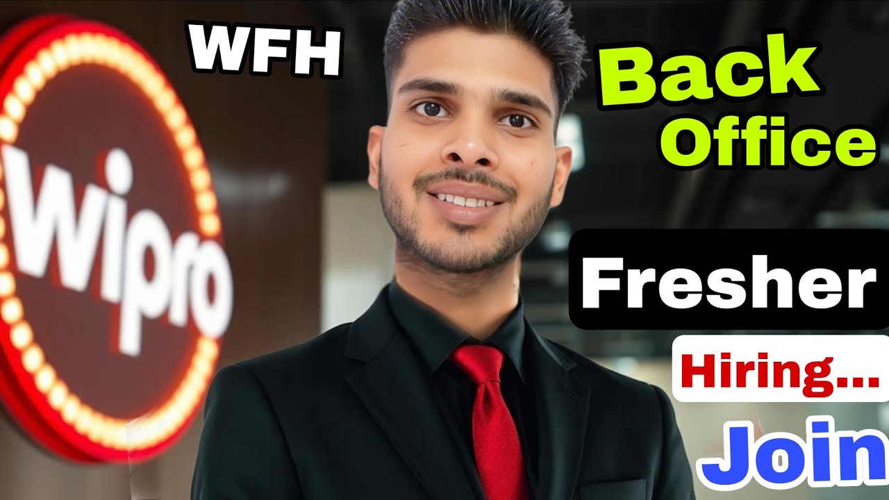 Wipro Hiring Fresher 2025 | Back Office | Work From Home Jobs | Wipro Company | The Ravi Vlogs