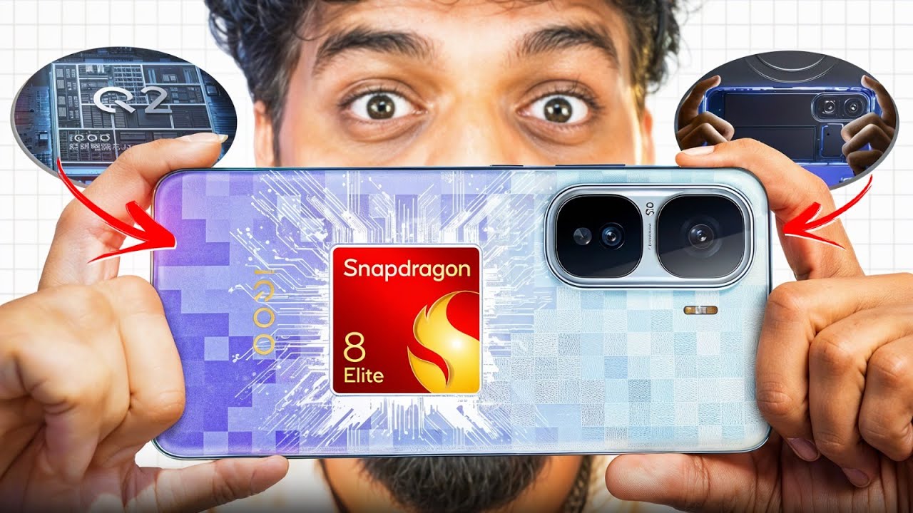 This iQOO phone with fastest Snapdragon 8 Elite chip under ₹34,999.