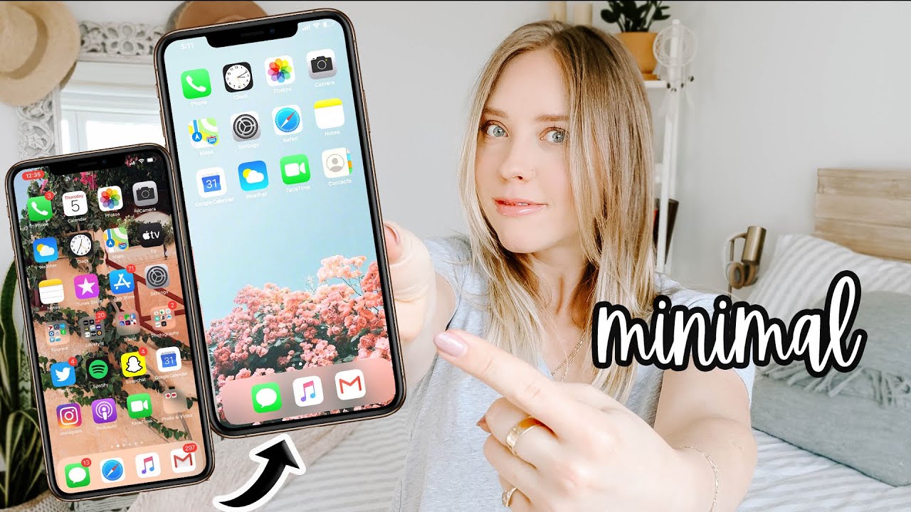 The BEST Way To Organize Your iPhone Apps - Productivity Tips