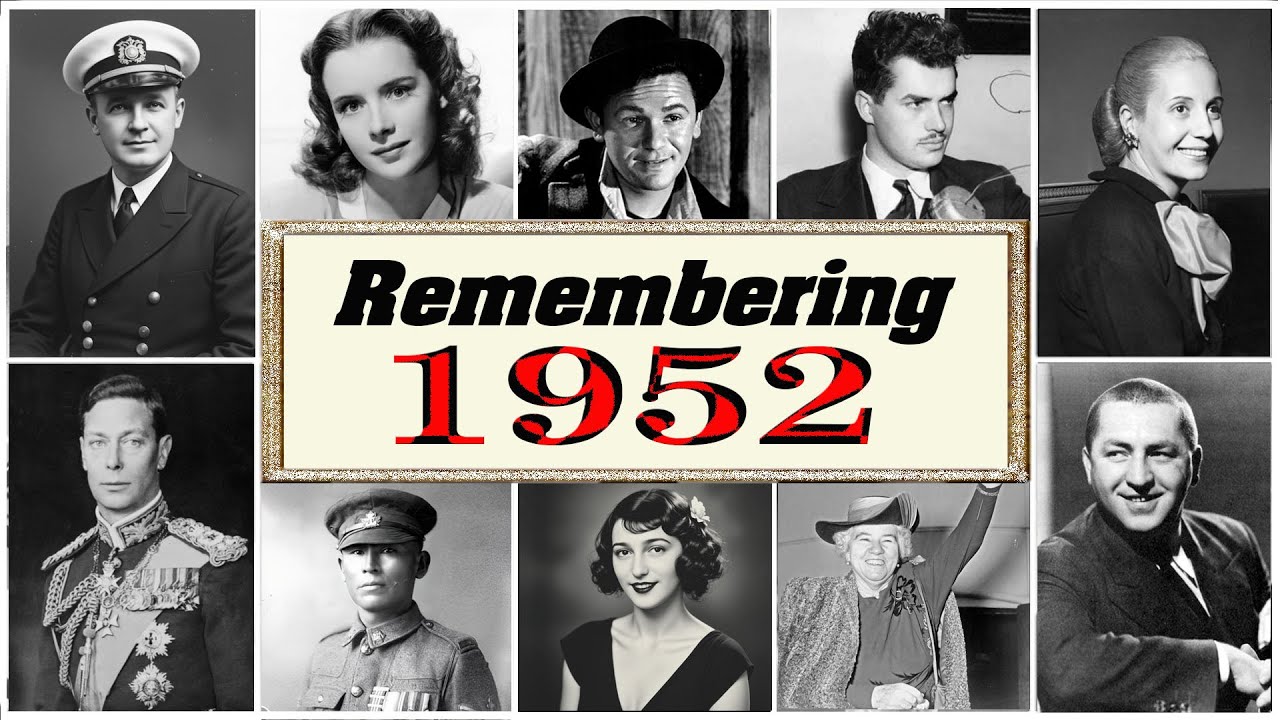 Obituaries 1952:  40 Beloved Celebrities Who Passed Away in 1952