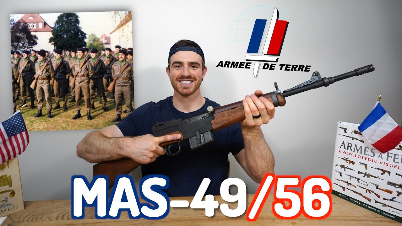 The MOST UNDERRATED battle rifle of the Cold War: France's MAS 49-56