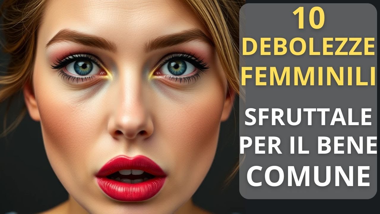 💥 Le 10 Debolezze Femminili che Ogni Uomo Astuto Deve Conoscere | Lezioni di Stoicismo 💥