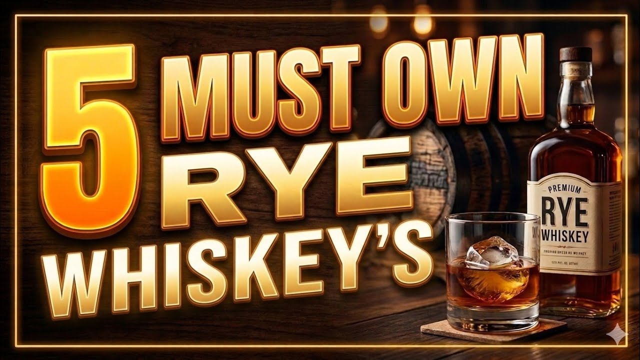 5 MUST Own Rye Whiskeys! Best Rye Whiskeys for YOUR Money!