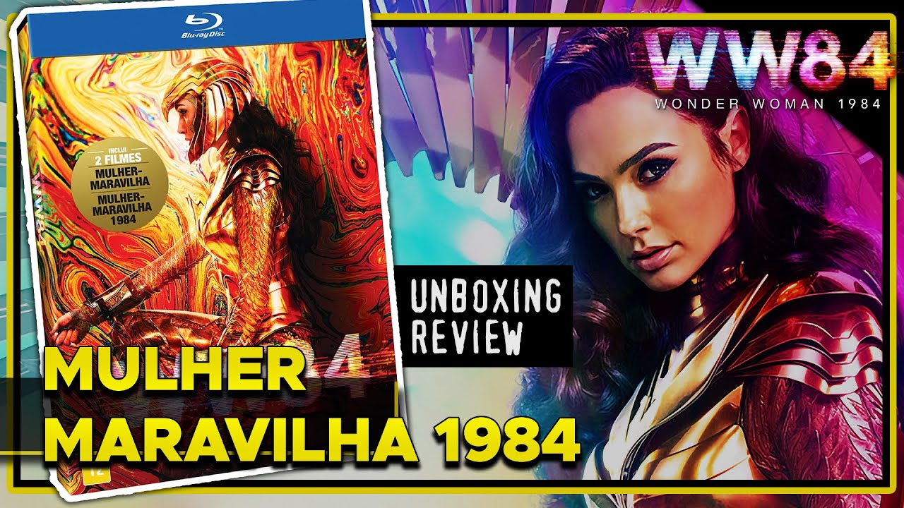 Mulher Maravilha 1984 SteelBook | Unbox Review
