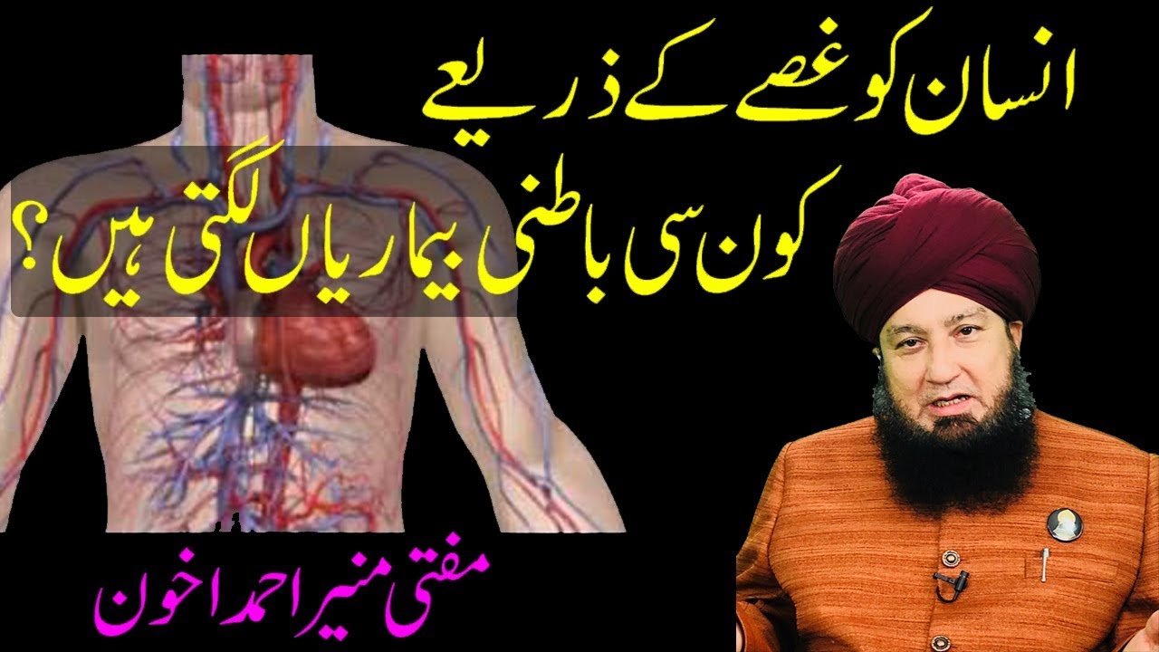 Insan ko ghussay kay zariye kon sy bemaria lagte hain-RahamTV