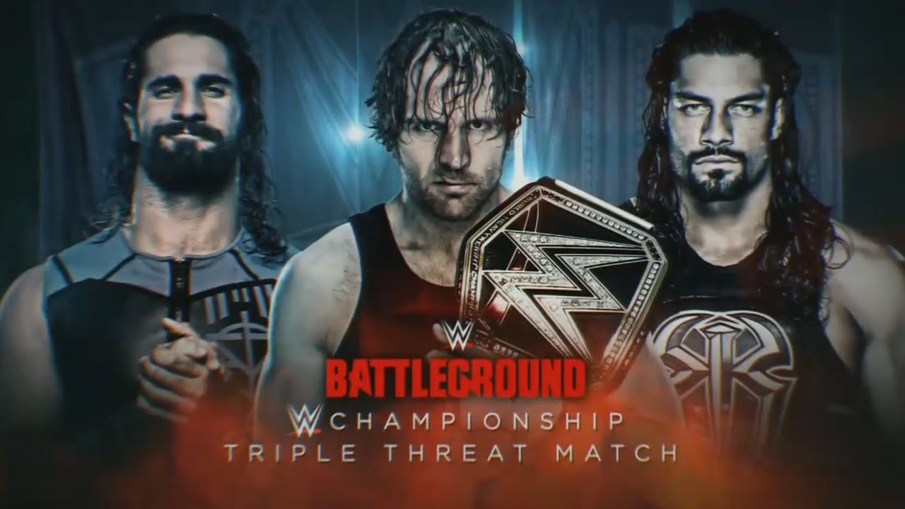 WWE Battleground Promo 2016 - Dean Ambrose vs Seth Rollins vs Roman Reigns