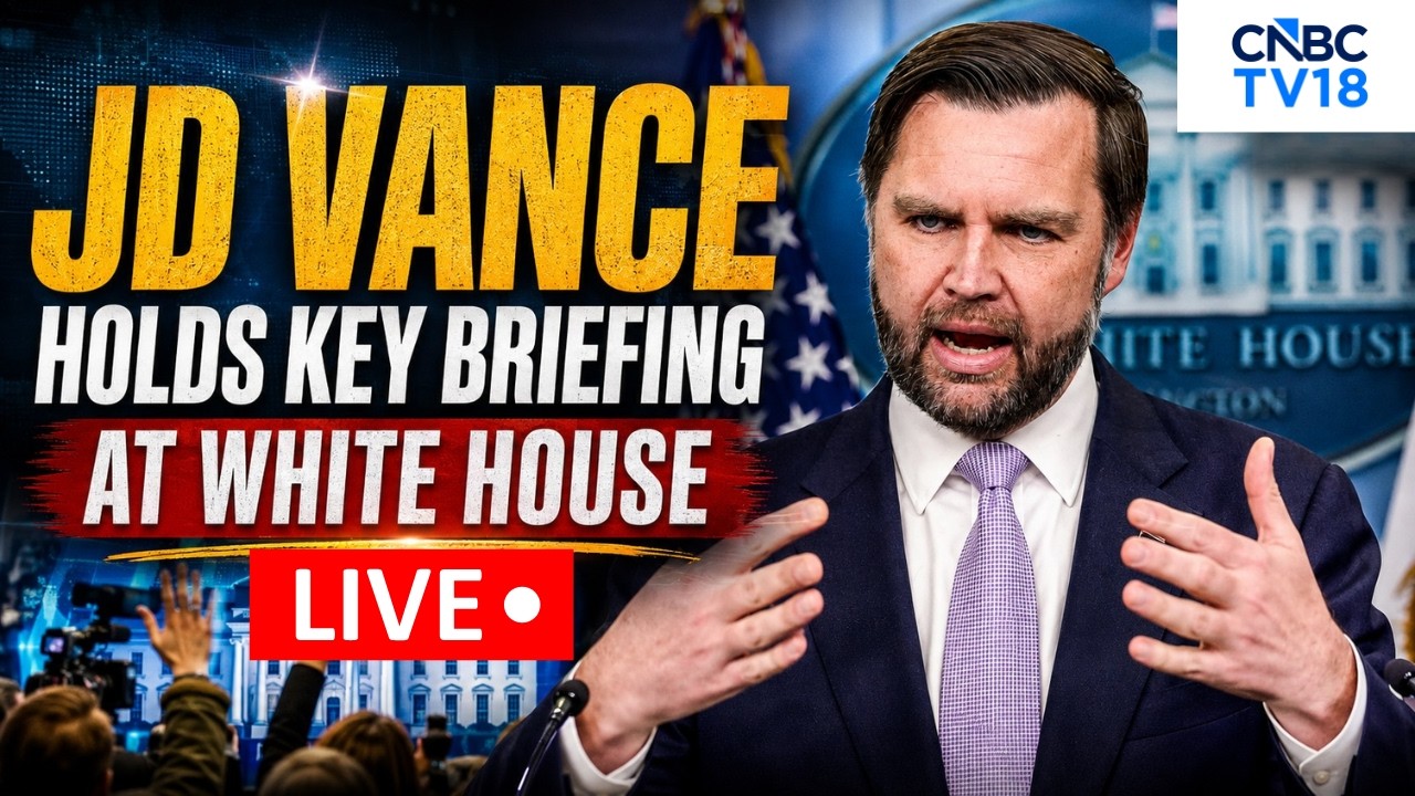 LIVE: JD Vance White House Briefing | Trump Administration Under Scrutiny | Iran War In Focus|N18G