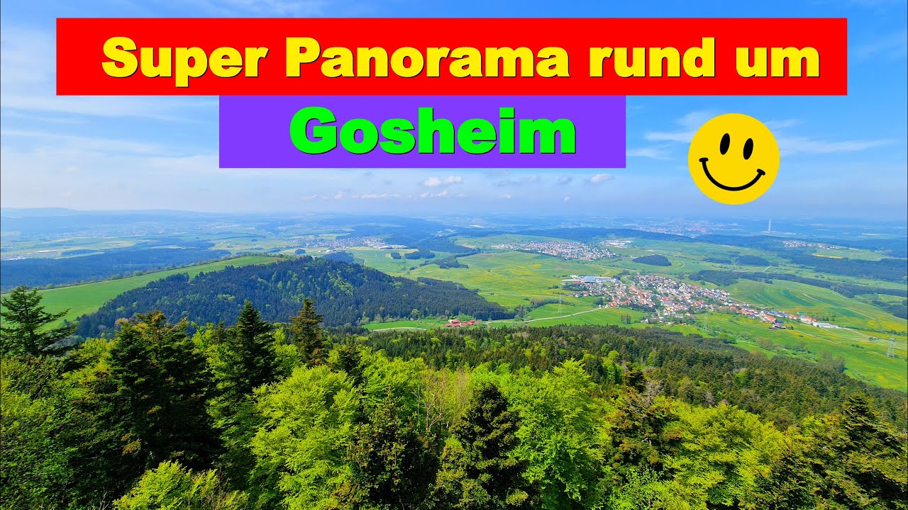 Zum dritten Mal bei Gosheim unterwegs | Lembergturm | Hängebrücke | Ruine Oberhohenberg