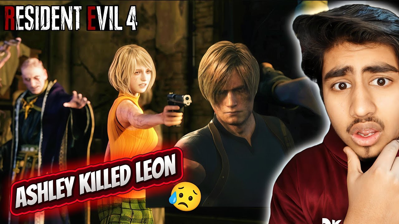 Ashley Tried to Kill Leon?! 😱 Saddler Controls Her | Resident Evil 4 Remake PS5 4k60fps