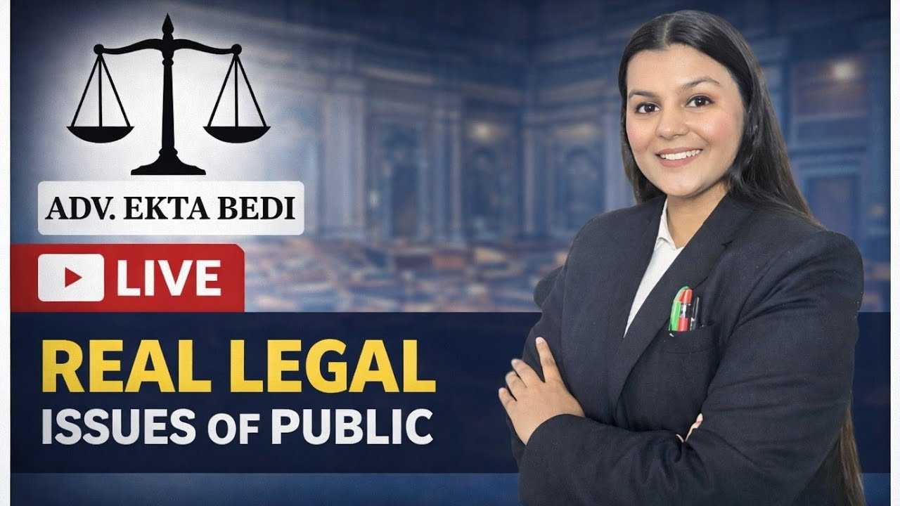 Facing Legal Problems? Get FREE Legal Advice LIVE | Adv. Ekta Bedi #indianlaw #legalawareness #law 