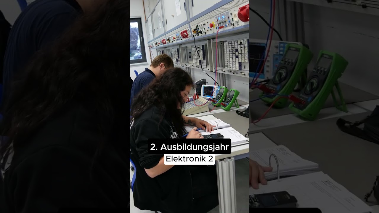 Elektroausbildung: 1. vs. 3. Ausbildungsjahr