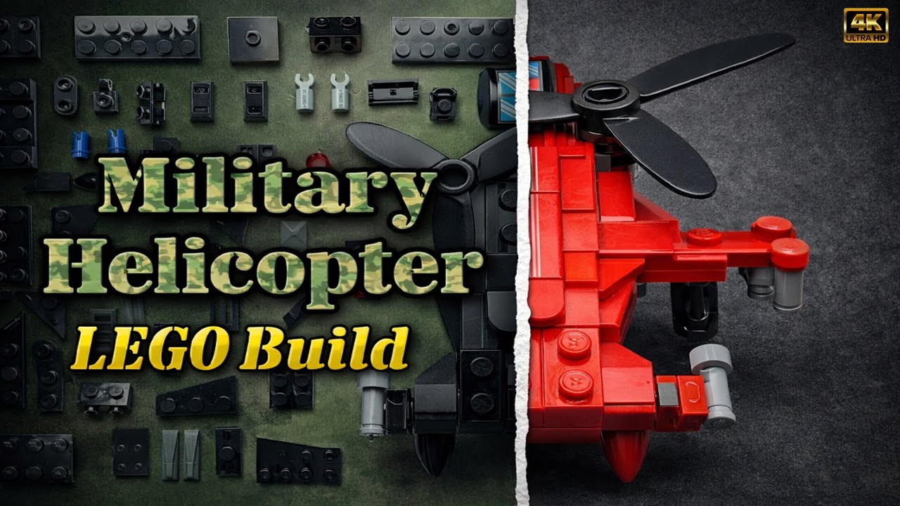 I Make Lego Attack Helicopter | Assemble Attack Helicopter