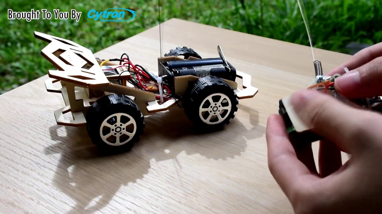 DIY Wooden RC (Remote Control) Car