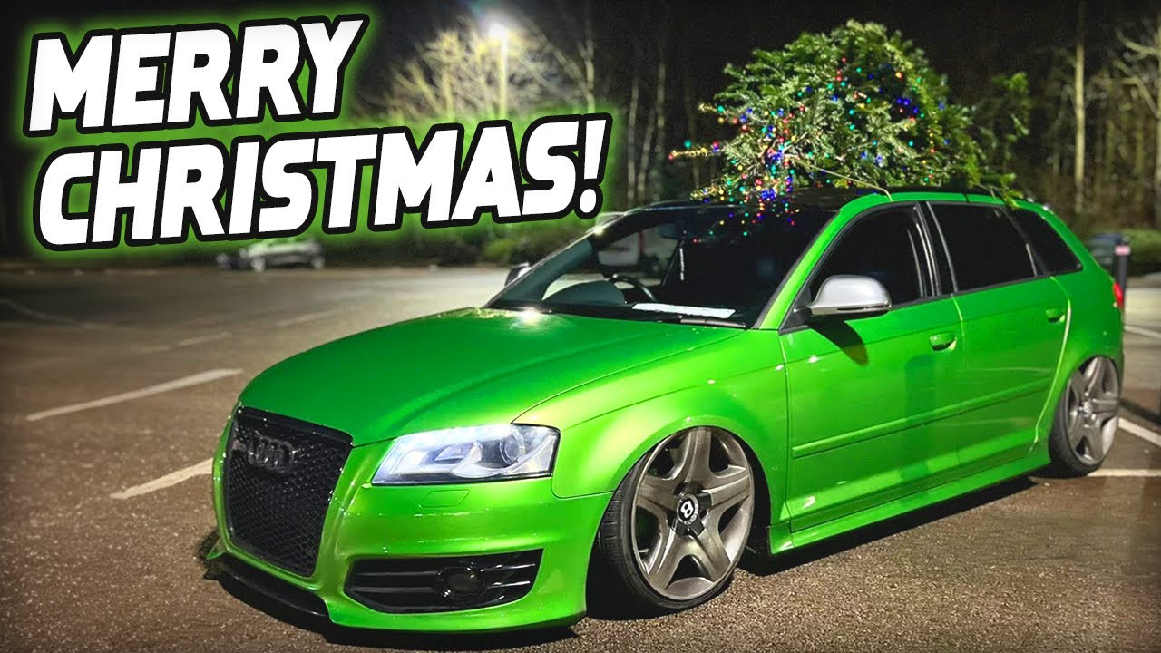 WE STRAPPED A CHRISTMAS TREE TO A CAR AND RECORDED PEOPLES REACTIONS!!
