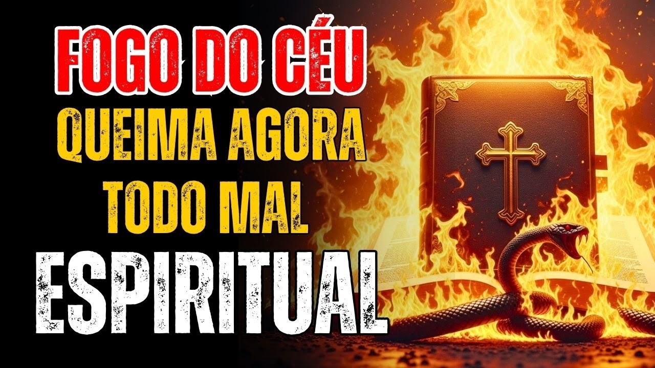 🔥 Oração de Fogo: QUEIMA Todo Ataque Espiritual e Liberta Seu Lar Imediatamente