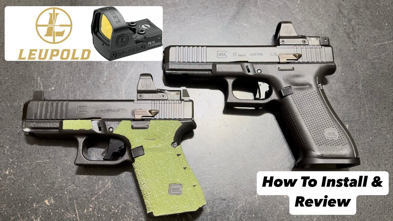 Leupold Delta Point Pro NV Red Dot | Competition Style Pistol Optic | How To Install It & Review