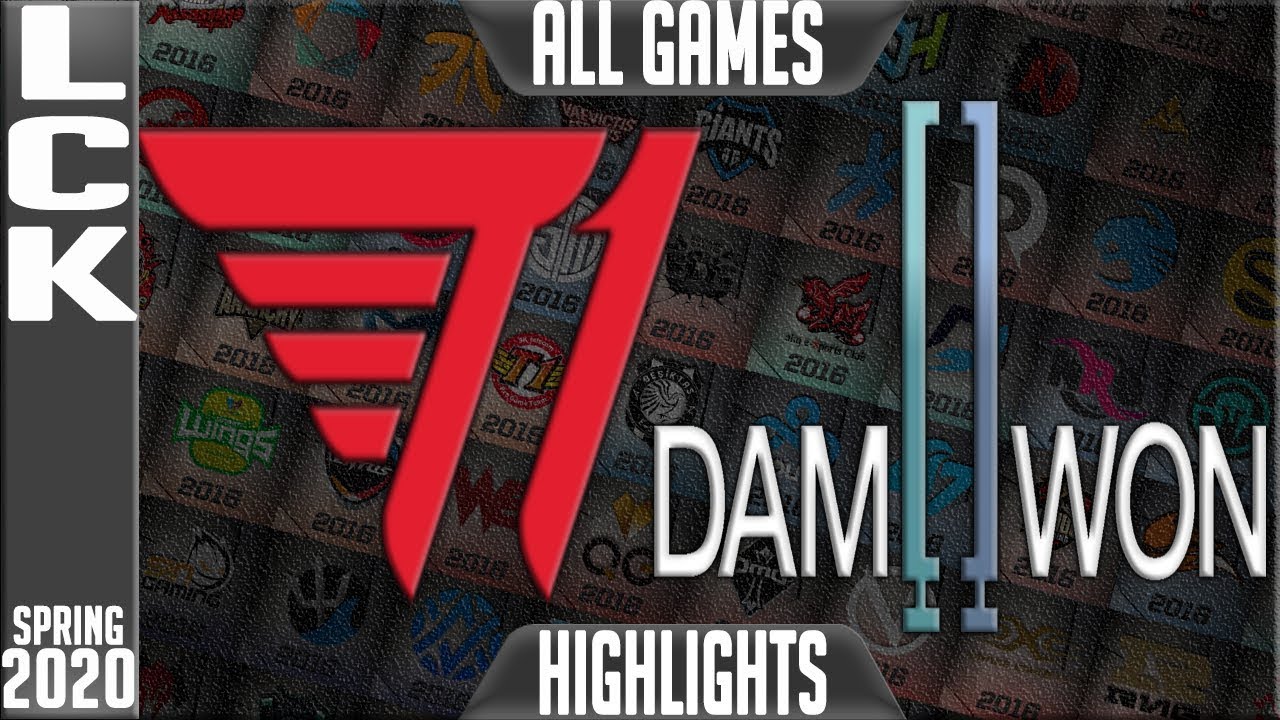 T1 vs DWG Highlights ALL GAMES | LCK Spring 2020 W1D1 | T1 vs Damwon Gaming