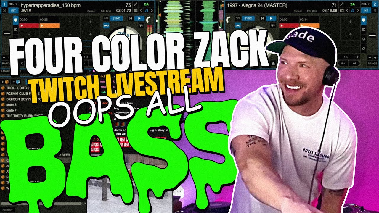 Oops ALL BASS! trap, dubstep, drum & bass, jersey club [Twitch Livestream]