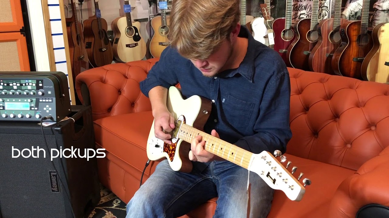 Hahn Model 910 in Vintage White - MusicStreet Demo