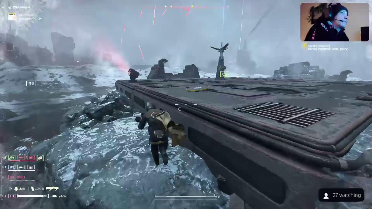 Helldivers 2. For the Creek
