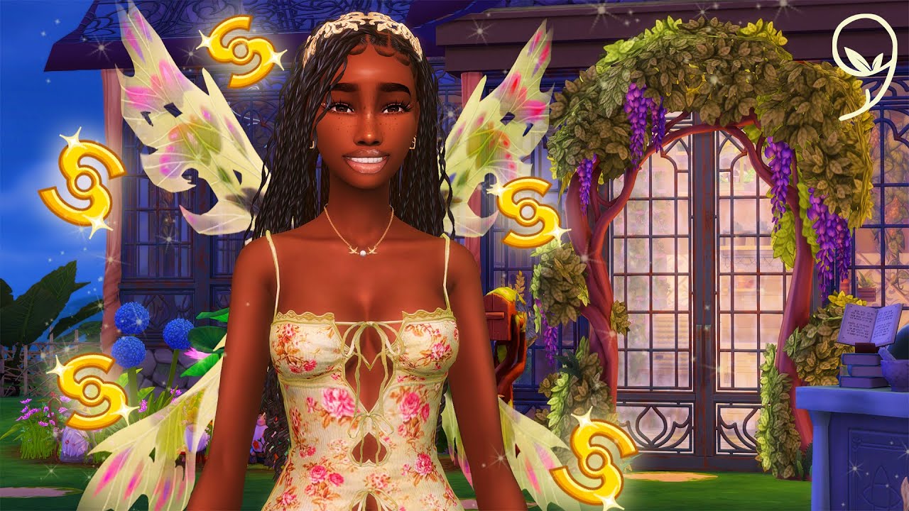 Just a fairy trying to make §imoleons🌿MoSS to RiChes .9.🌿The Sims 4 Enchanted by Nature
