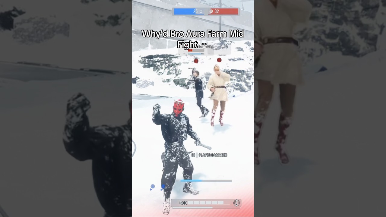 Maul Thinks He&rsquo;s Vader 😭😭 #bf2 #swbf2 #battlefront2