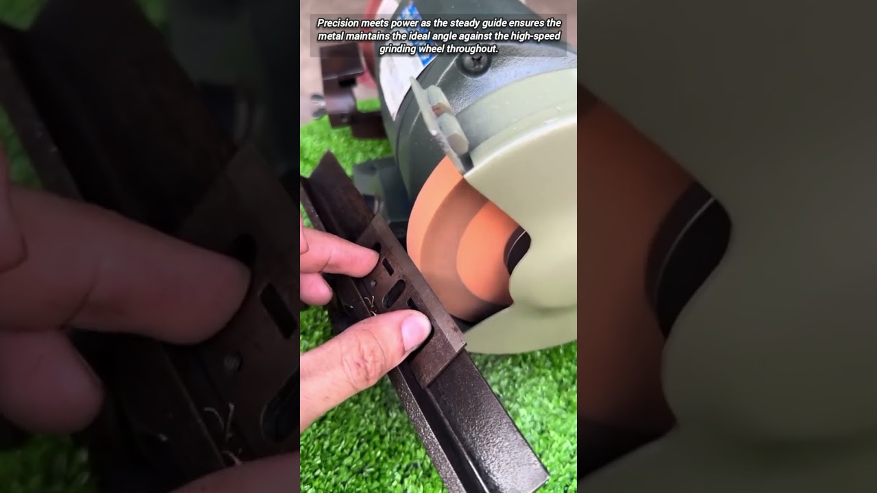 Using A Precision Guide For Perfect Metal Blade Sharpening
