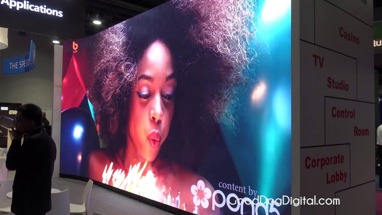 NAB 2015 Absen Ultra HD LED Wall