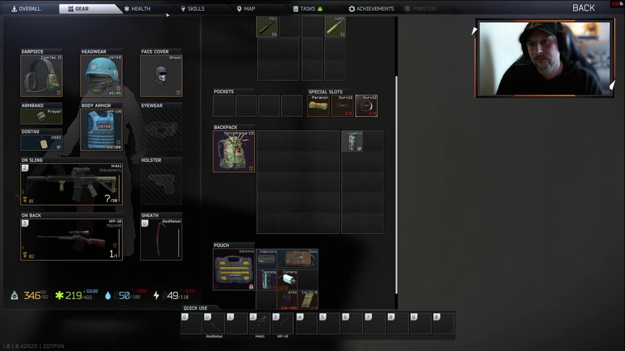 TARKOV TIME!! LEVEL 33 PVP TASKING