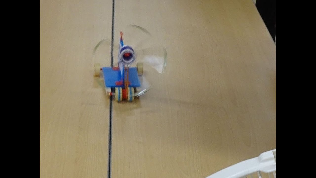 風に向かって走る・ウィンドカーを作ろう