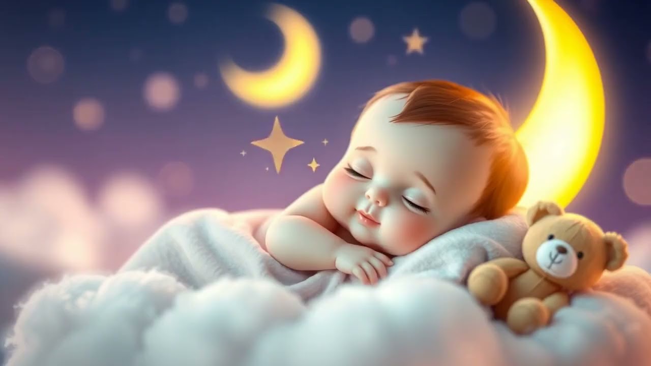 😴 Gentle Night Lullabies 🌙  Baby Sleep  3+ Hours
