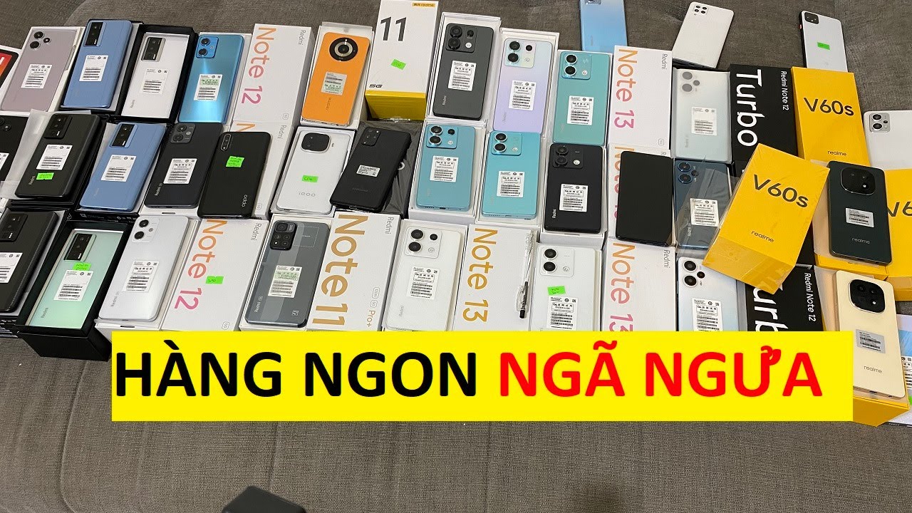 NGON Quá: Mới Về Điện Thoại Giá Rẻ K60, K60 Ultra, Note 12 5G, Giảm Giá Z9 Tubor, Note 13 Pro, V60S