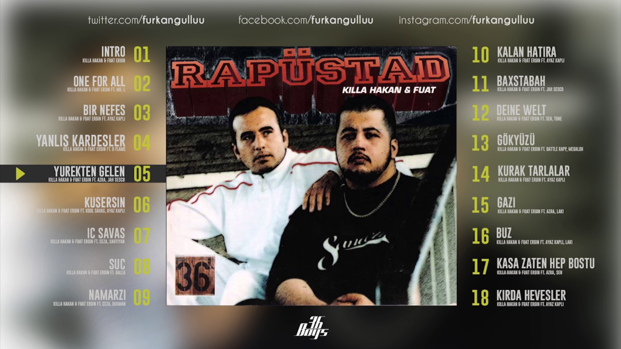 05  Killa Hakan & Fuat Ergin - (Everything you do) Yürekten Gelen ft Azra, Jah Sesco