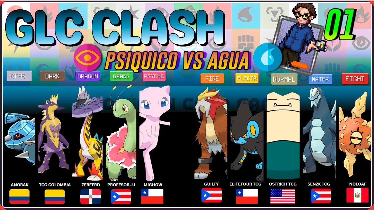 Pokemon TCG | GLC Clash Standard  #01 Psíquico vs Agua @Sen2k_tcg