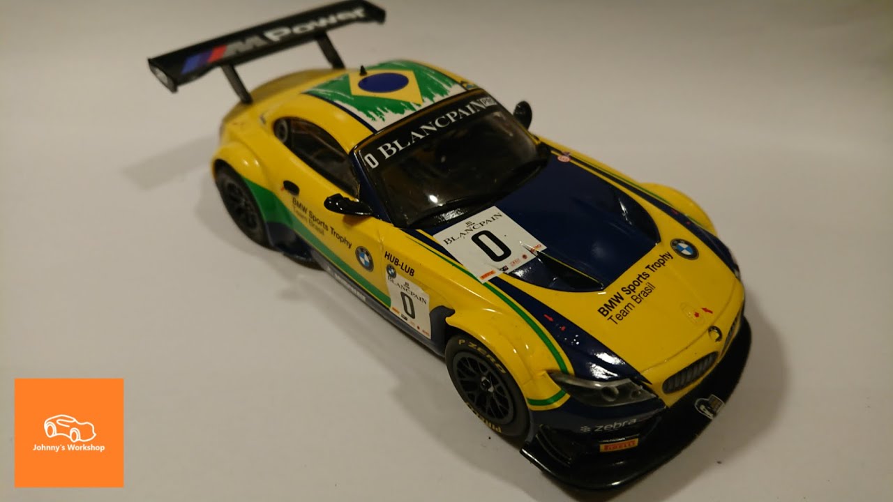 Scalextric BMW Z4 'Magless' Setup/Improvement