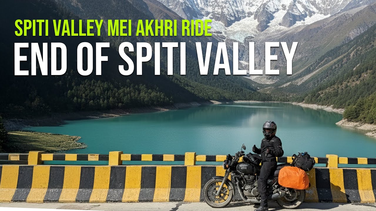 End of Spiti Valley | Spiti Valley Bike Ride | End of Spiti Valley | Hunter 350 | Episode 4