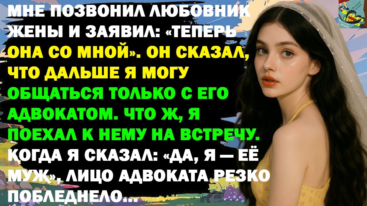 МНЕ ПОЗВОНИЛ ЛЮБОВНИК ЖЕНЫ: «ОНА УШЛА КО МНЕ». А КОГДА Я ВСТРЕТИЛСЯ С ЕГО АДВОКАТОМ, ТОТ ПОБЛЕДНЕЛ.