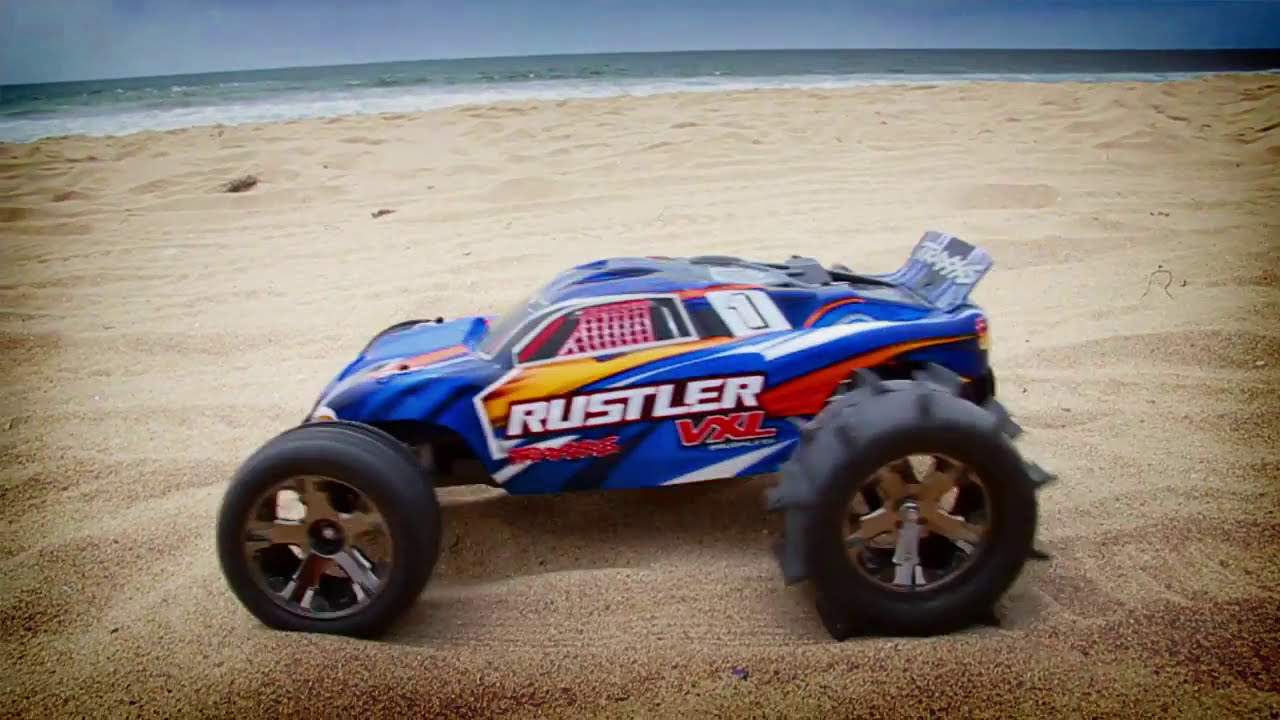 Traxxas Rustler VXL - Day at the Beach