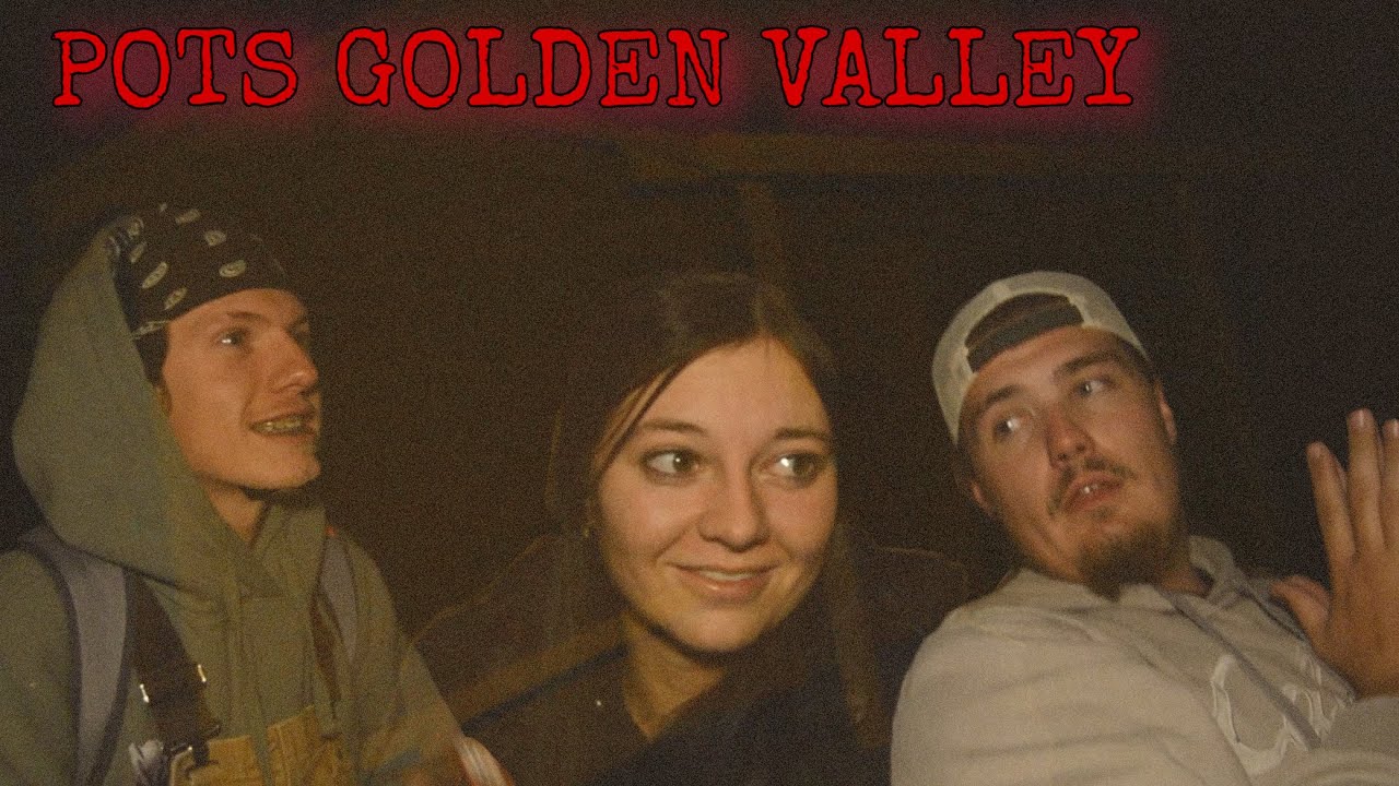 EXPLORING POTS IN GOLDEN VALLEY (got way to scary)