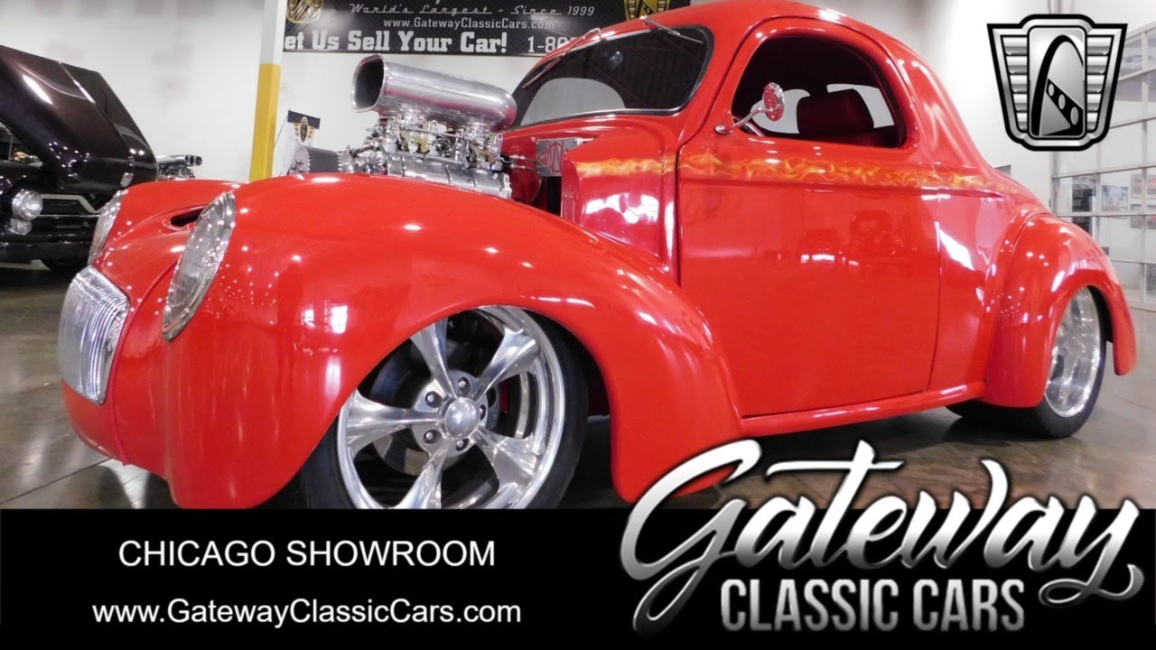 1941 Willys coupe #2283 Gateway Classic Cars Chicago