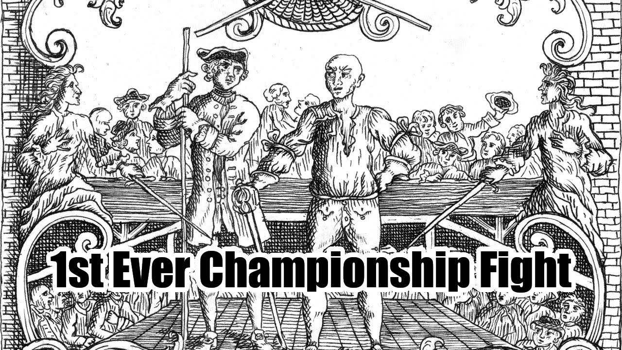 The First Ever Championship Fight
