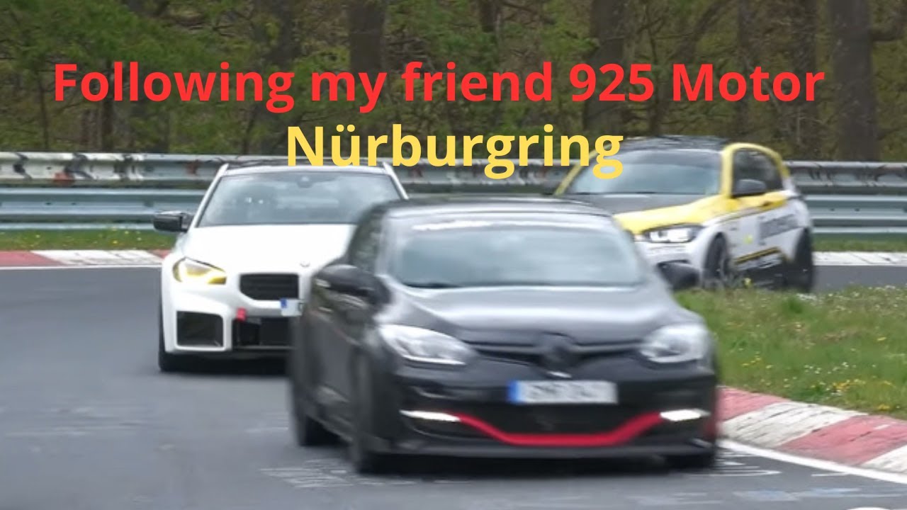 Nurburgring BTG Bmw M140I XDrive on Continental SportContact™ 7 Behind @925MOTOR  in his megane