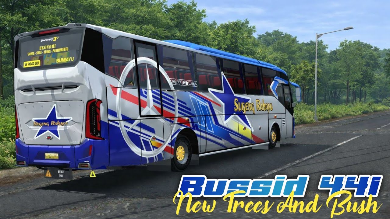 Bussid v441 — Graphics New Trees And Bush.